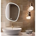 Wall Mounting Mirror with Light |Bathroom,Venity and Smart Mirror Size 18X24 inch| LED Mirror 3 Tone (Cool, Natural, Warm).