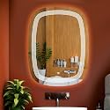 Wall Mounting Mirror with Light |Bathroom, Venity and Smart Mirror Size 18X24 inch| LED Mirror 3 Tone (Cool, Natural, Warm).