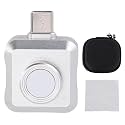 Luqeeg Thermal Camera with App, USB C Thermal Imager, 25hz Ip54 Real Time Temp Measurement High Sensitivity No Focus Stable Imaging Inspection Camera for Smartphone Bh (A)