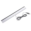 Luqeeg Wired Receiver Wired Sensor Bar, Infrared Game Sensor Bar Sensor Bar for U, for Nintendo