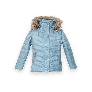 girls winter jacket ice blue 12-14 years
