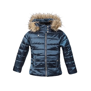 girls winter jacket blue 16-18