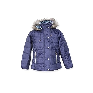 girls winter jacket denim 18-24 months