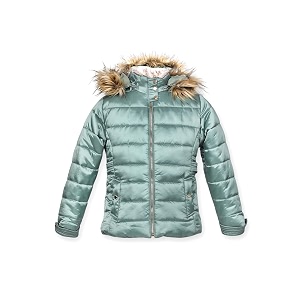 girls winter jacket green 18-24 months