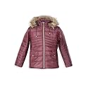 Girls Winter Jacket Maroon 18-24 Months