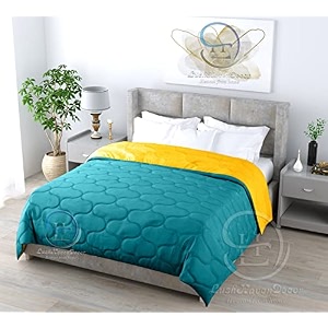 all weather microfiber reversible designer quilted  lightweight  antibacterial  super soft  comforter single size duvet quilt 200 gsm 9034 x 6034 dual color burgundy and grey