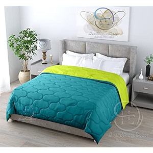 all weather microfiber reversible designer quilted  lightweight  antibacterial  super soft  comforter single size duvet quilt 200 gsm 9034 x 6034 dual color burgundy and grey