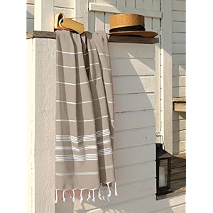 lushomes towels for bath hammam biscuit beach fouta towel cotton multipurpose towel with fringes 76 x 152 cms single pc