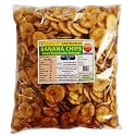LUSKA Kanyakumari Banana Chips 1Kg, Authentic Nendran Plantain Chips (1000 grams, 1 Kg) | Zero Cholesterol