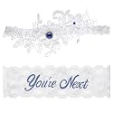 Lusofie 2Pcs Bridal Wedding Garter, Wedding Garter for Bride Women