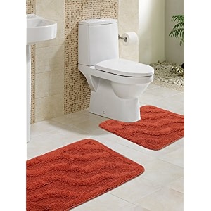 lusomes bath mats bathmat 40x60  contour 40x50-maroon