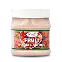 Luster Fruit Facial Scrub | Enriched With Vitamins &amp; Nutrients | Tan Removal Scrub | Helps Deep Clean &amp; Glowing Skin | Scrub For Women &amp; Men | Paraben &amp; Sulfate Free - 500 ml