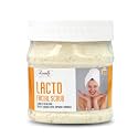 Luster Lacto Facial Scrub | Made With Natural Extracts | Improves Radiance &amp; Clear Dead Skin | Tan Removal Scrub | For Women &amp; Men | All Skin Types | Paraben &amp; Sulfate Free - 500 ml