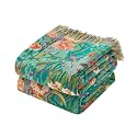 LUTBM Boho Throw Blanket for Bed 60"x80", All Season Cotton Couch Blankets