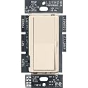 Lutron Diva LED+ Dimmer Switch for Dimmable LED, Halogen and Incandescent Bulbs, 150W/Single-Pole or 3-Way, DVCL-153P-LA, Light Almond