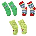 LuvLap Baby Girls Colourful Cotton Socks Pack of 3