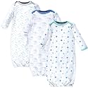 Luvable Friends Baby Cotton Gowns