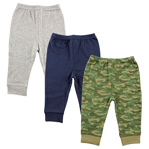 luvable friends baby cotton tapered ankle pants