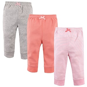 luvable friends baby cotton tapered ankle pants