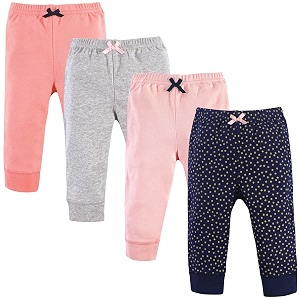 luvable friends baby cotton tapered ankle pants