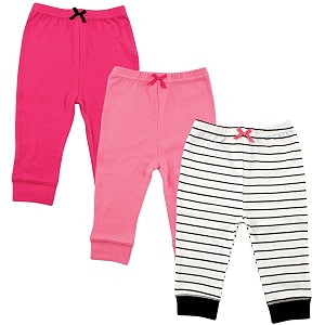 luvable friends baby cotton tapered ankle pants