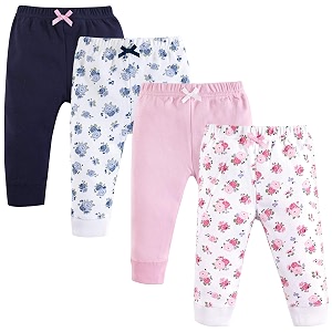 luvable friends baby cotton tapered ankle pants