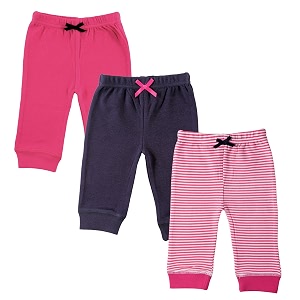 luvable friends baby cotton tapered ankle pants