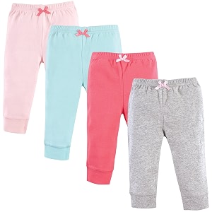 luvable friends baby cotton tapered ankle pants