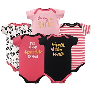 Luvable Friends Baby Unisex Long Sleeve Bodysuits