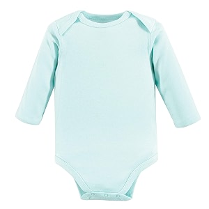 Luvable Friends Baby Unisex Long Sleeve Bodysuits