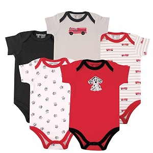 Luvable Friends Baby Unisex Long Sleeve Bodysuits