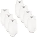 Luvable Friends Baby Unisex Long Sleeve Bodysuits