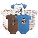 Luvable Friends Baby Unisex Long Sleeve Bodysuits