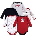 Luvable Friends Baby Unisex Long Sleeve Bodysuits