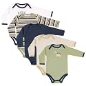 Luvable Friends Baby Unisex Long Sleeve Bodysuits