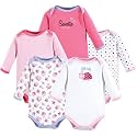 Luvable Friends Baby Unisex Long Sleeve Bodysuits