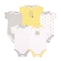 Luvable Friends Baby Unisex Long Sleeve Bodysuits