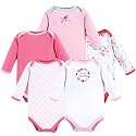 Luvable Friends Baby Unisex Long Sleeve Bodysuits