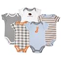 Luvable Friends Baby Unisex Long Sleeve Bodysuits