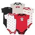 Luvable Friends Baby Unisex Long Sleeve Bodysuits