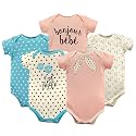 Luvable Friends Baby Unisex Long Sleeve Bodysuits