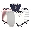 Luvable Friends Unisex Baby Cotton Bodysuits