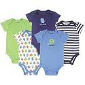 Luvable Friends Unisex Baby Cotton Bodysuits