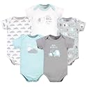 Luvable Friends Unisex Baby Cotton Bodysuits