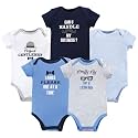 Luvable Friends Unisex Baby Cotton Bodysuits