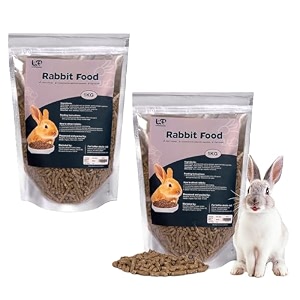 premium adult pellet rabbit food nutritionist choice for all life stages combo pack of 2 each pack -1 kg