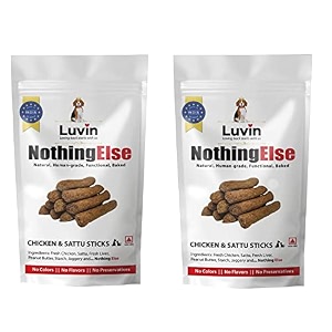 luvin nothing else  strip chicken jerky 70g  baked treats for dogs and cats  human-grade  no colors  no flavors  no preservatives all life stages