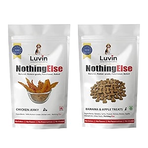 luvin nothing else  strip chicken jerky 70g  baked treats for dogs and cats  human-grade  no colors  no flavors  no preservatives all life stages