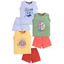 LuvLap Baby Boys 100 Cotton Sleeveless Boys