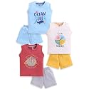 LuvLap Baby Boys 100 Cotton Sleeveless Boys